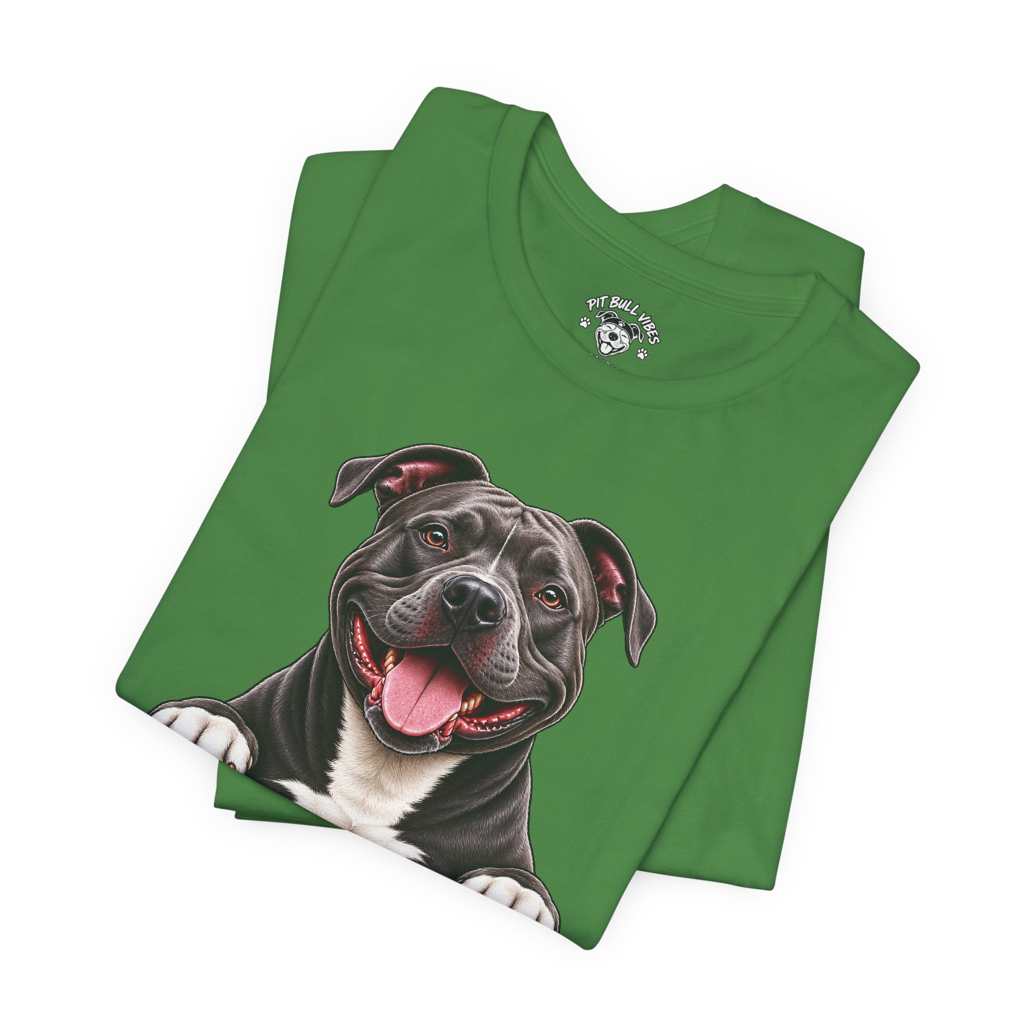 Happy Pitbull Came Dressed Better Than Me T-Shirt | Dog Lover Tee - Image 31