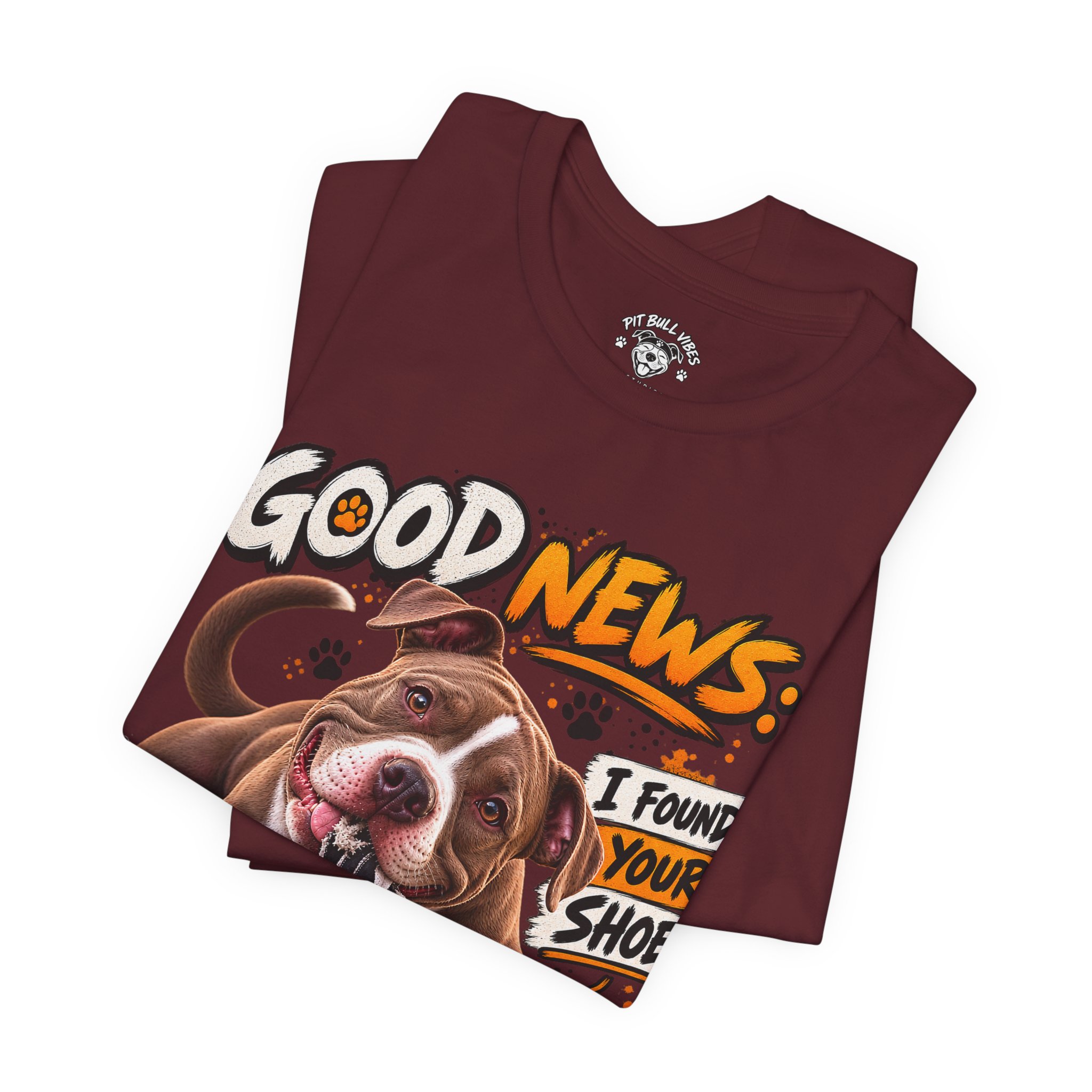 T‑Shirt - "Good News: I Found Your Shoe" Playful Puppy Graphic Tee - Image 27