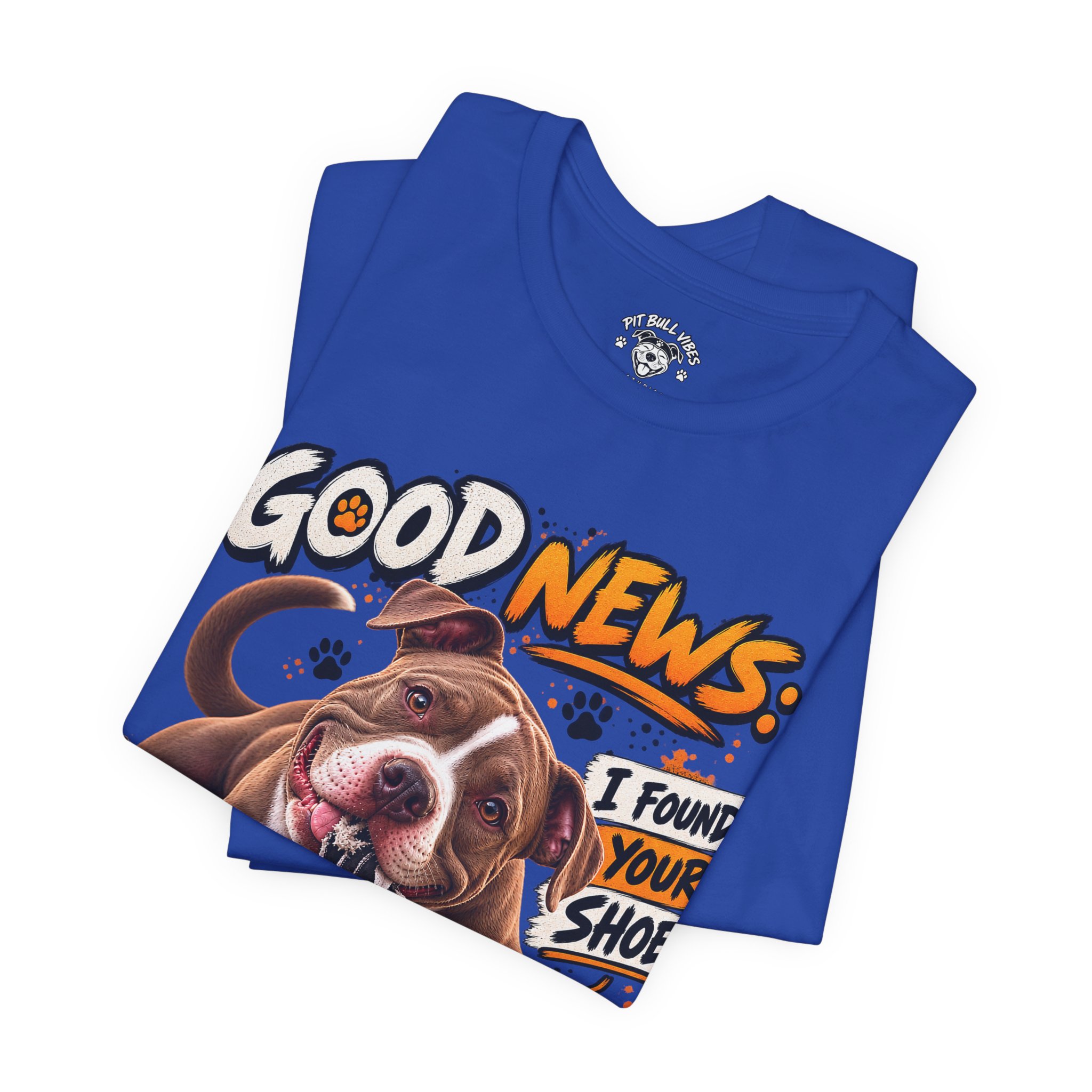 T‑Shirt - "Good News: I Found Your Shoe" Playful Puppy Graphic Tee - Image 8