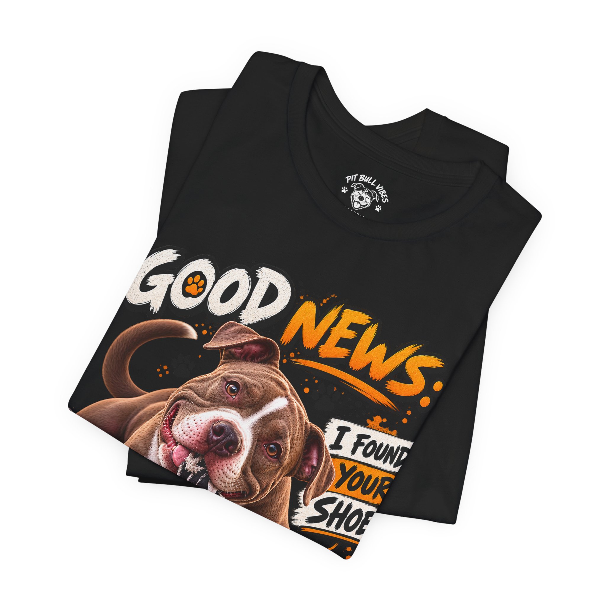 T‑Shirt - "Good News: I Found Your Shoe" Playful Puppy Graphic Tee - Image 19
