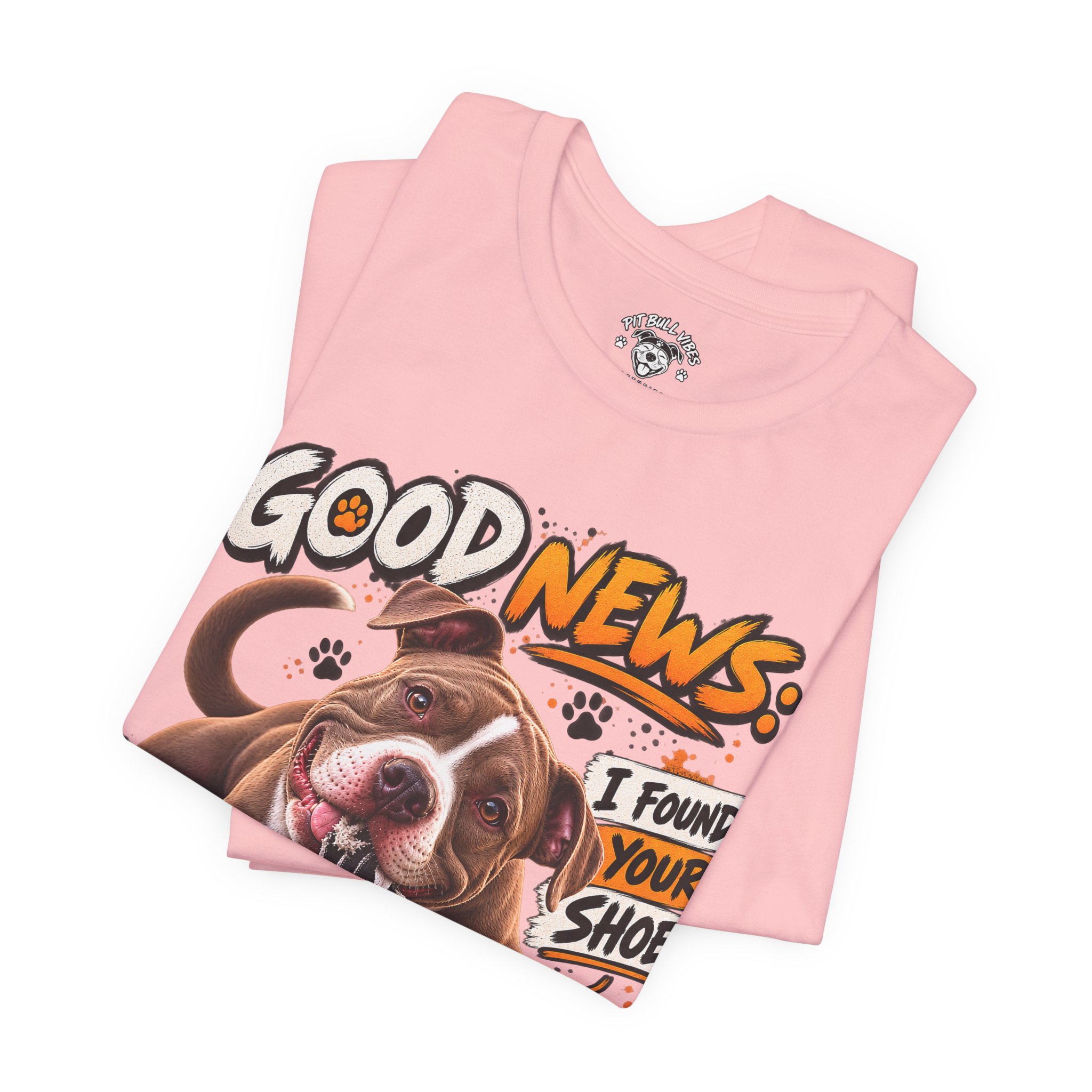 T‑Shirt - "Good News: I Found Your Shoe" Playful Puppy Graphic Tee - Image 31