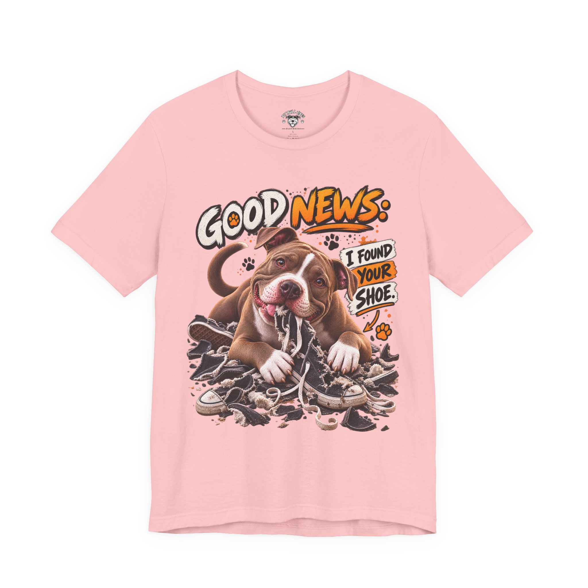 T‑Shirt - "Good News: I Found Your Shoe" Playful Puppy Graphic Tee - Image 29