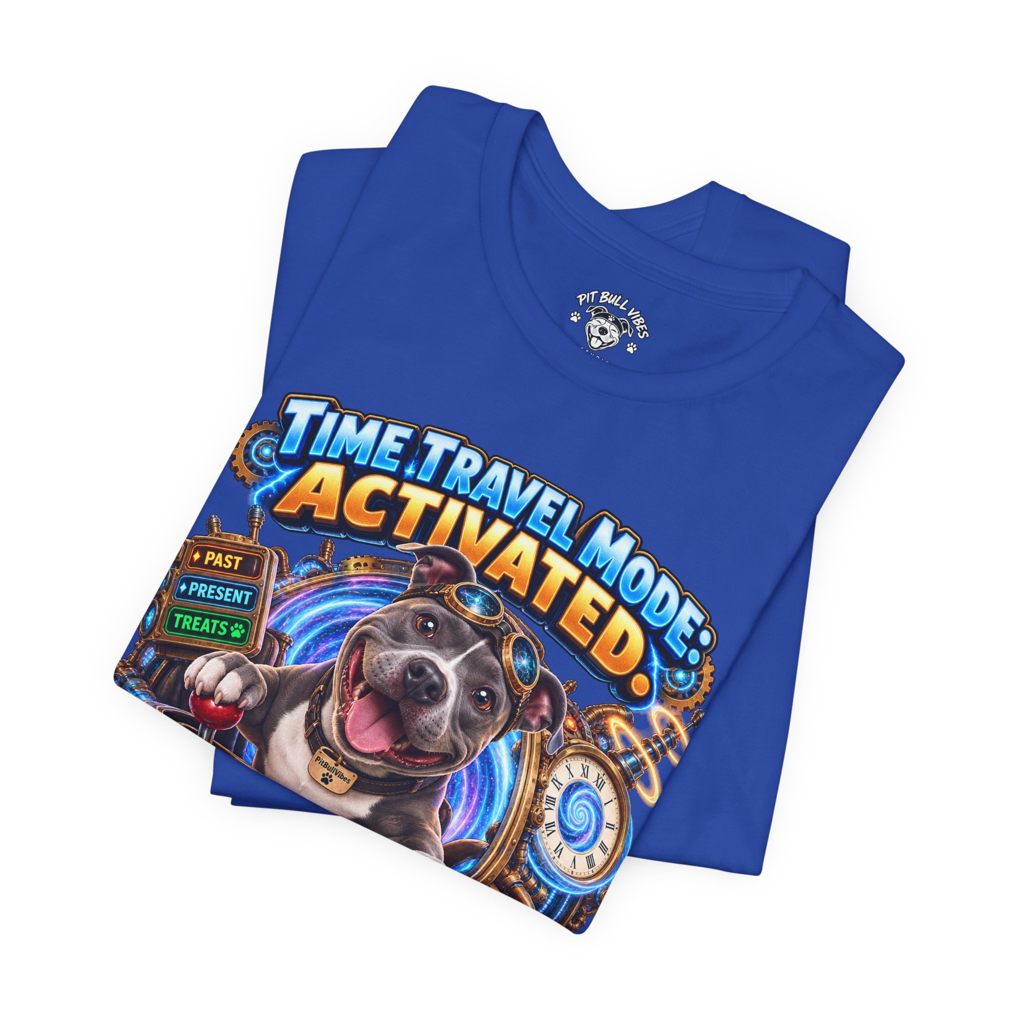 Time Travel Mode Activated Dog Tee — "I Came for the Future Treats" - Image 19