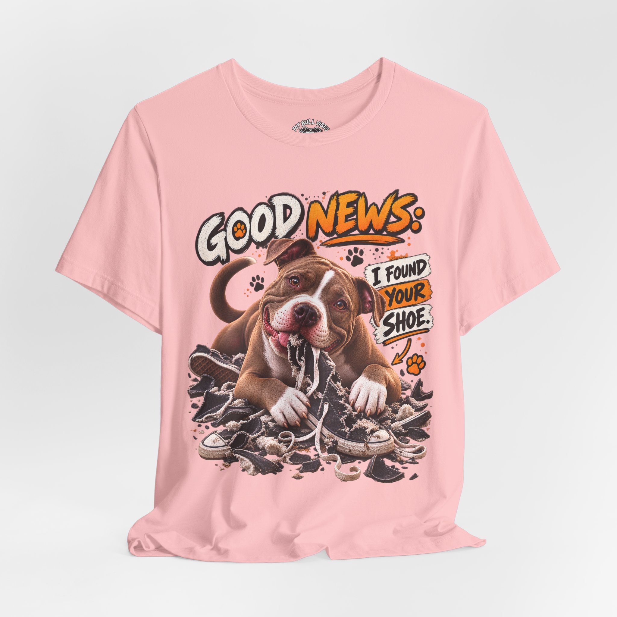 T‑Shirt - "Good News: I Found Your Shoe" Playful Puppy Graphic Tee - Image 32