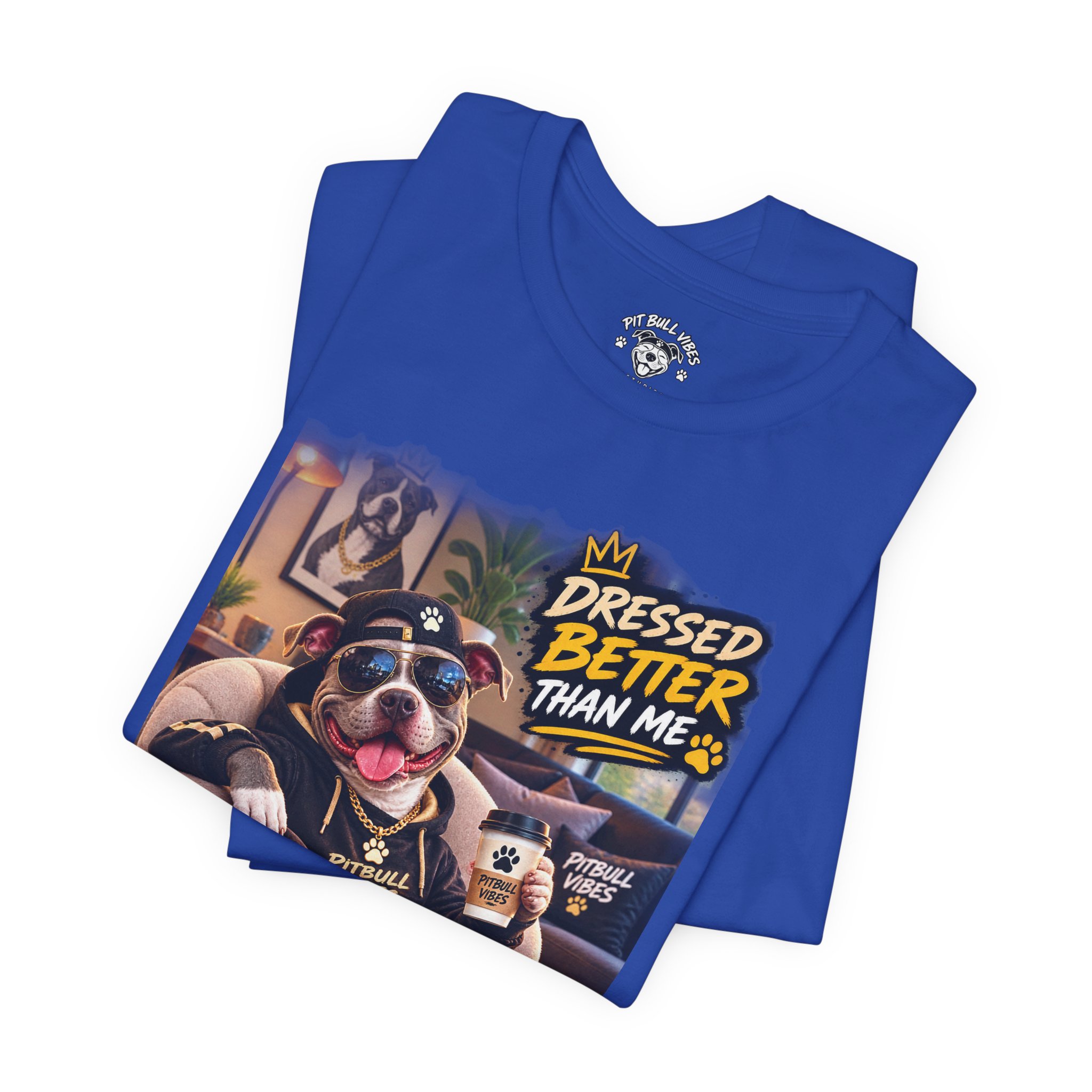 Graphic Tee - "Dressed Better Than Me" Stylish Pug Design - Image 19