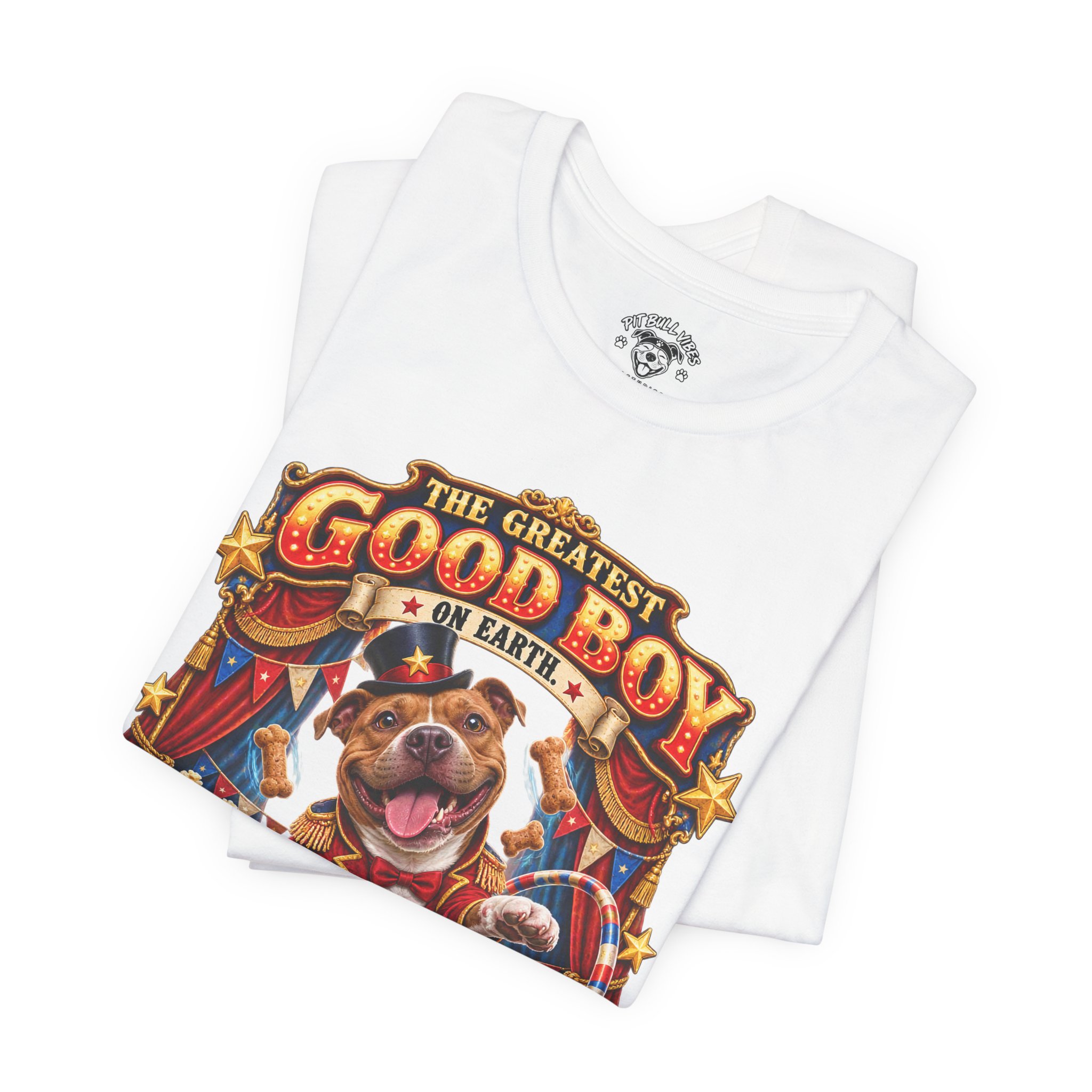 The Greatest Good Boy Dog Graphic T-Shirt - Image 7