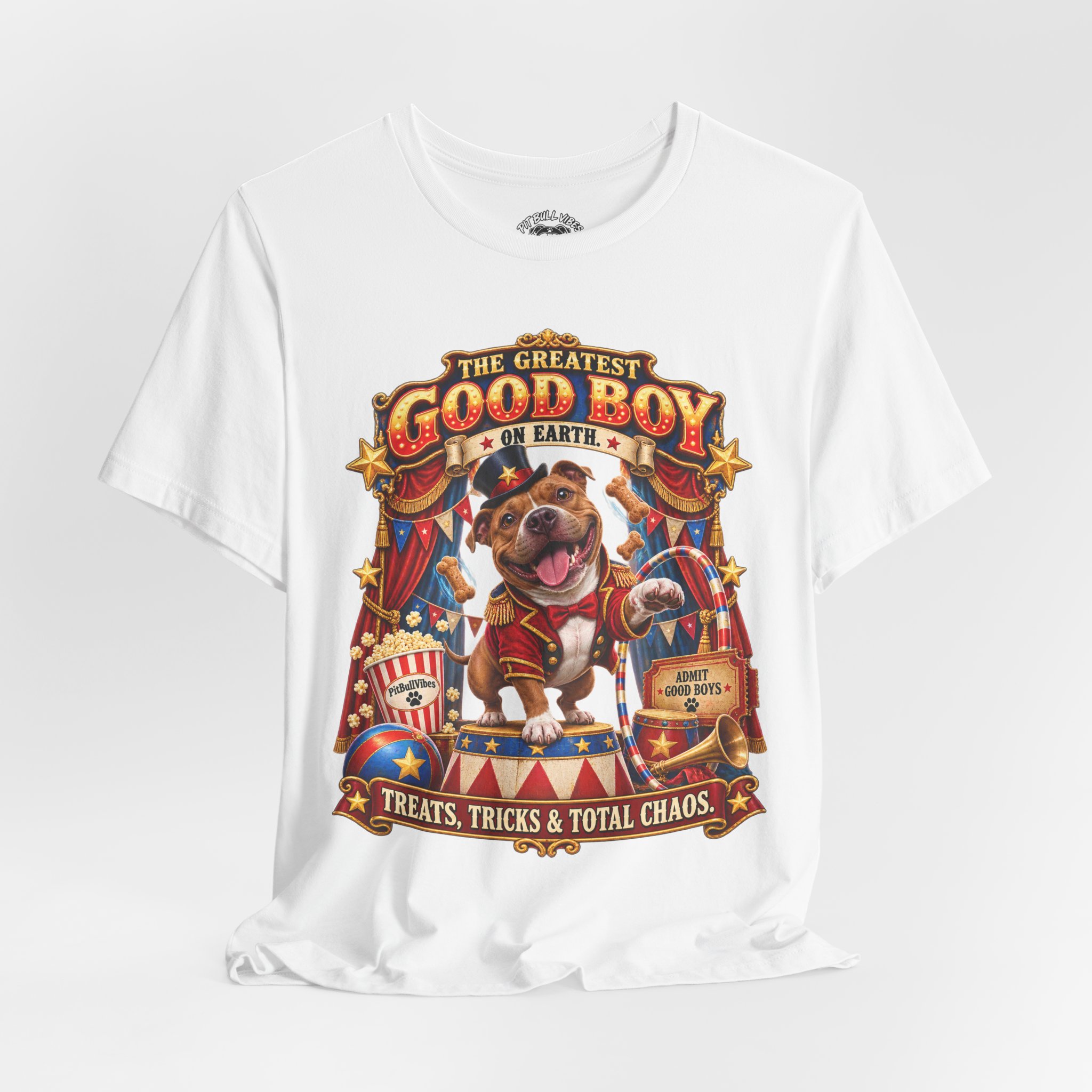 The Greatest Good Boy Dog Graphic T-Shirt - Image 8