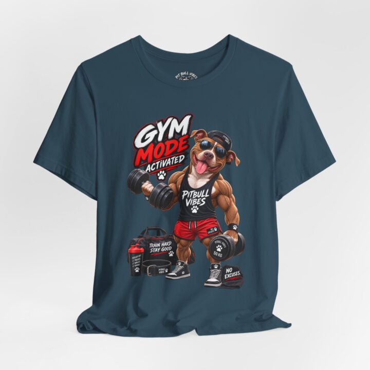Gym Mode Activated Weightlifting Bear T-Shirt