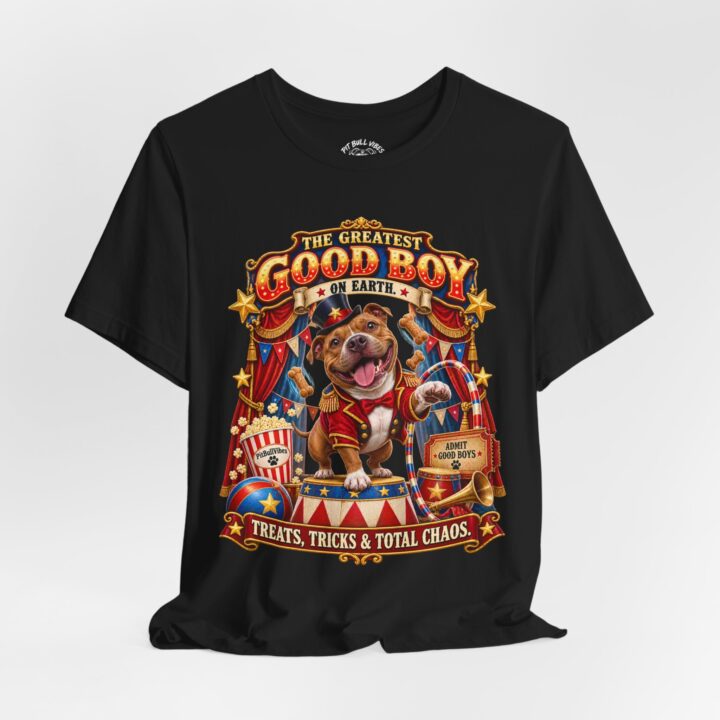 The Greatest Good Boy Dog Graphic T-Shirt