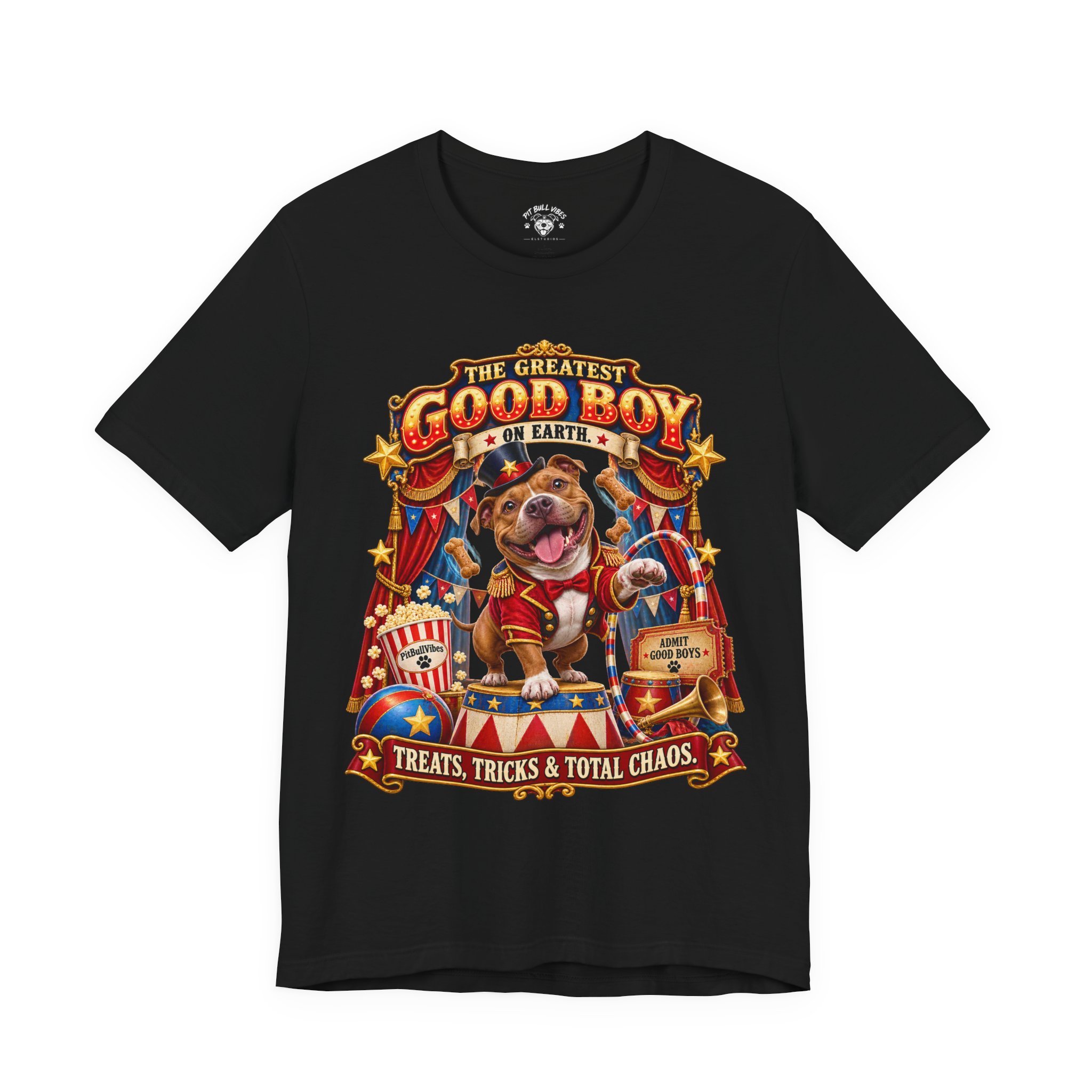 The Greatest Good Boy Dog Graphic T-Shirt - Image 2