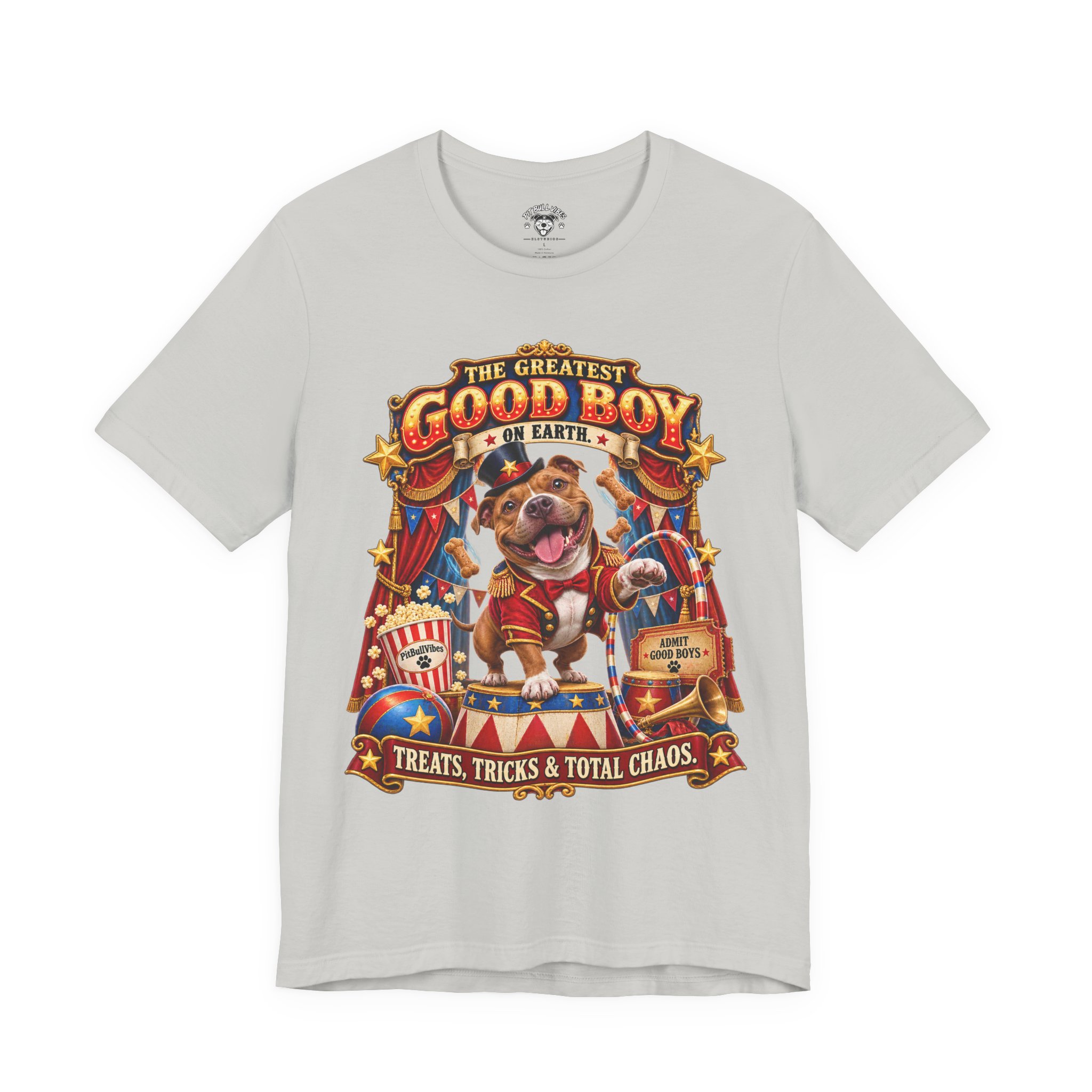 The Greatest Good Boy Dog Graphic T-Shirt - Image 13