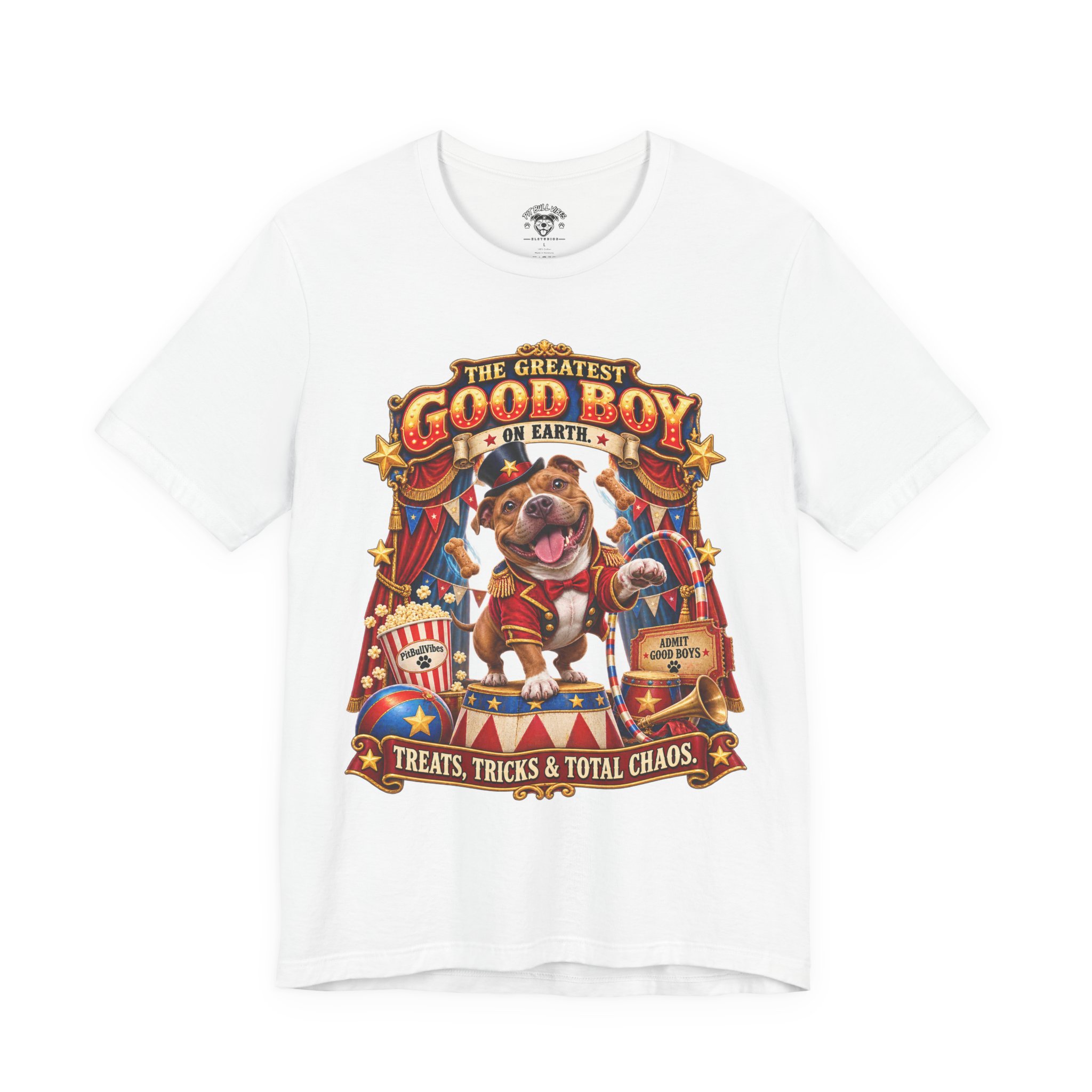 The Greatest Good Boy Dog Graphic T-Shirt - Image 5